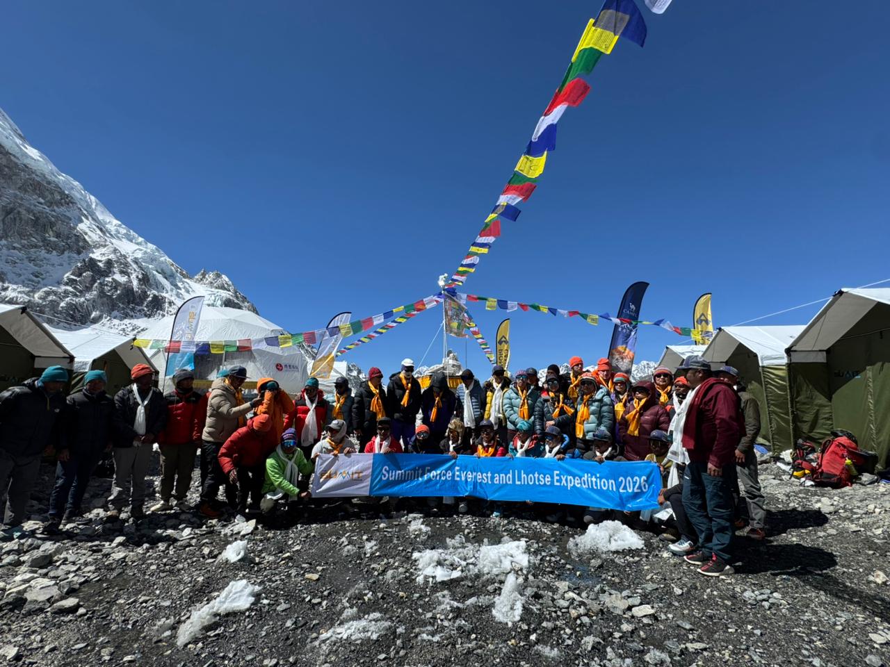 Summit Force Everest 2026: All 28 reach the top, full team now descending